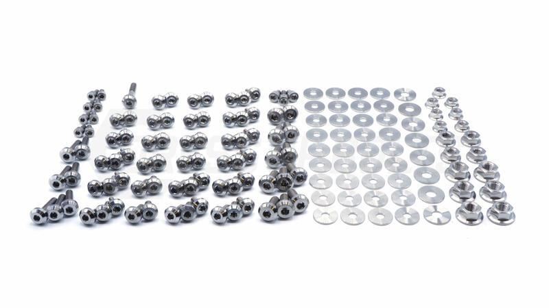 Dress Up Bolts this 155 piece kit includes bolts, nuts, and washers manufactured from extremely durable, anticorrosive, & light